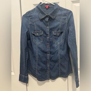 Guess denim shirt size small